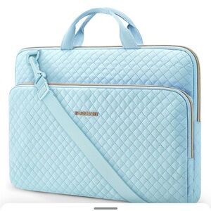 NWOT BAGSMART 15.6 inch Laptop Shoulder Bag Blue